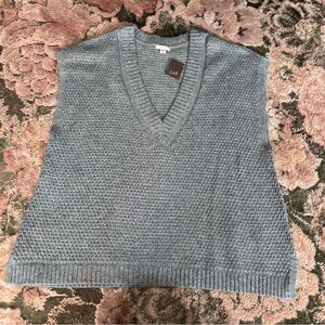 J. Jill Spruce Knit Sweater Vest